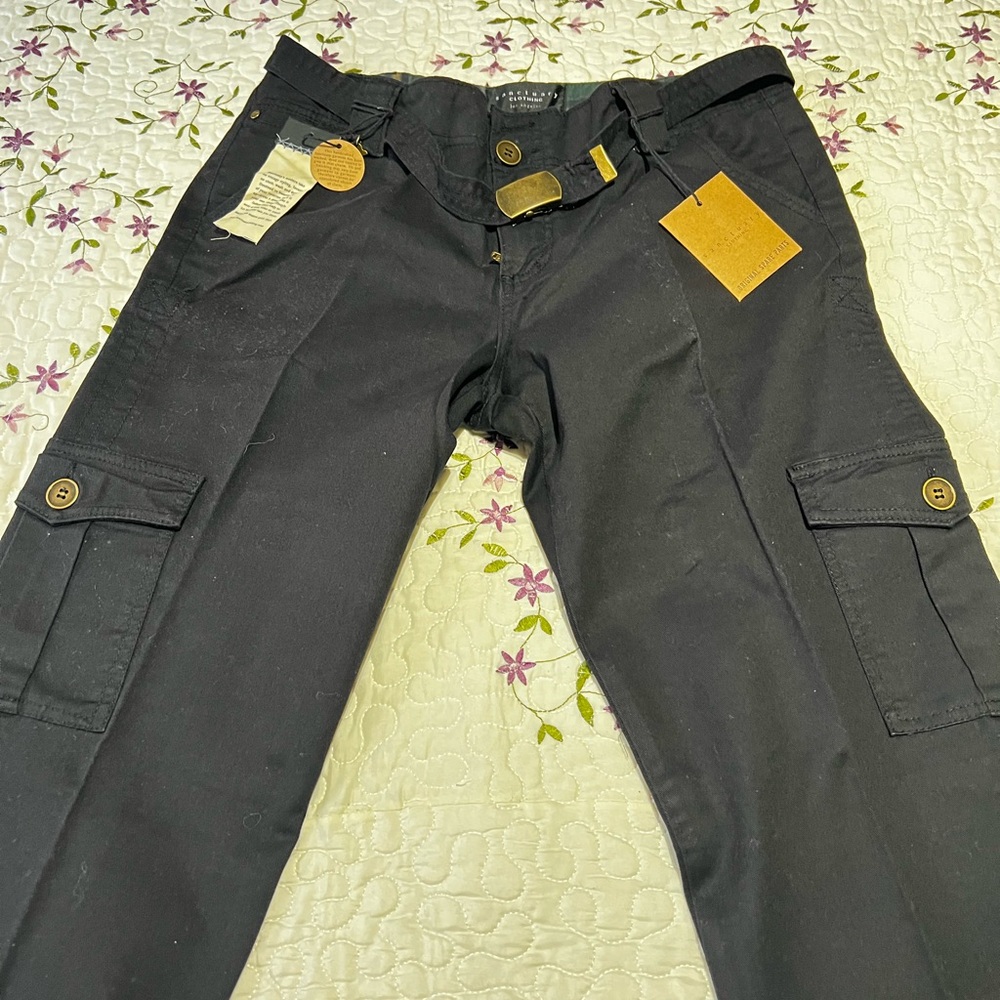 Sanctuary Black Cargo Pants Relaxed Fit